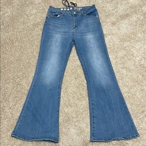 Women's Blue Flare Jeans